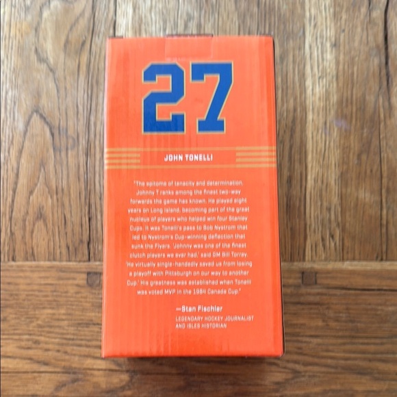 NY Islanders John Tonelli Legends 50 Blue and Orange Collectible - Picture 2 of 5